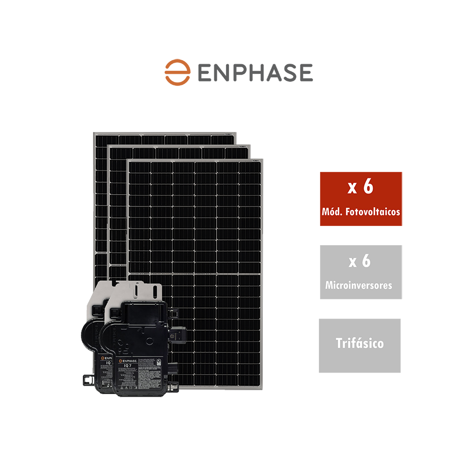 Eco Enphase 2400WP Trifásico