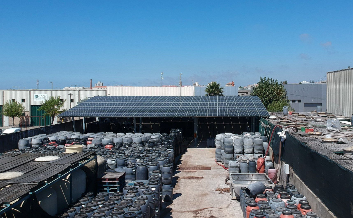 Trilhos Energéticos instala Sombreador Solar em Espinho!